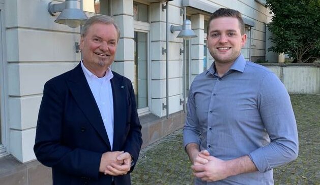 Austausch mit Karsten Fehr, Bürgermeister der VG Unkel